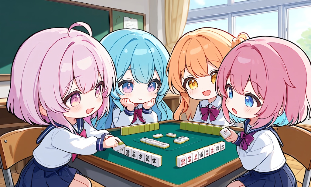 放課後の熱き戦い