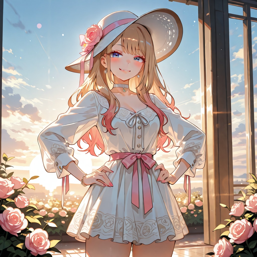 美しい花には○○がある（マリン） | の人気AIイラスト・グラビア