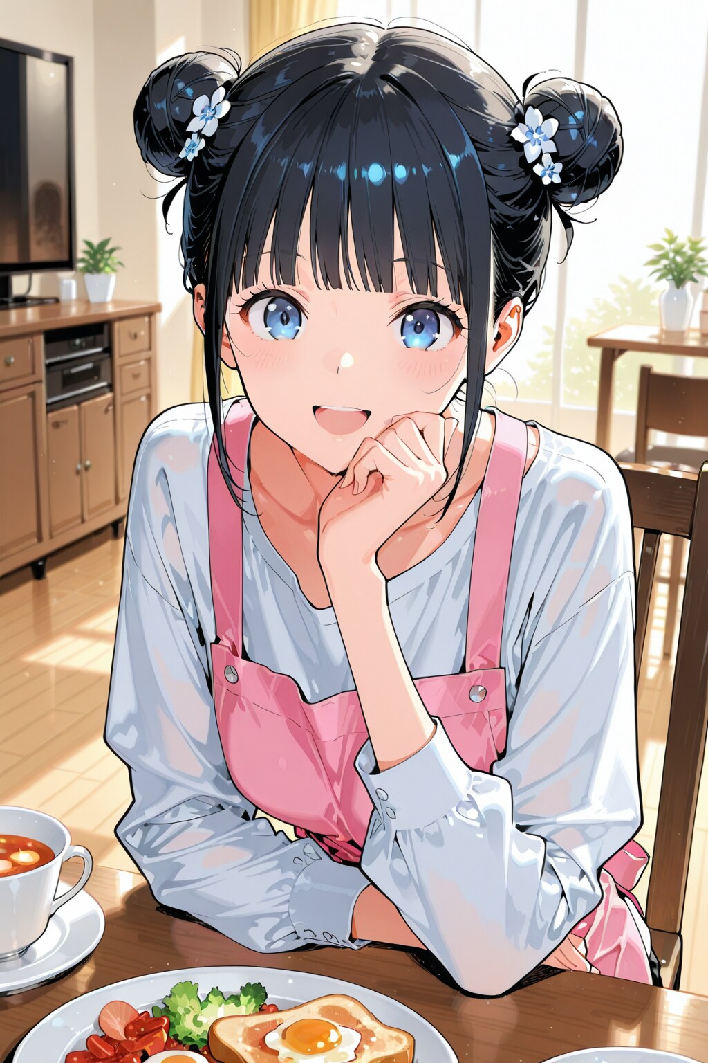 おだんごちゃん🍡✨と朝ごはん🍚✨　5/24