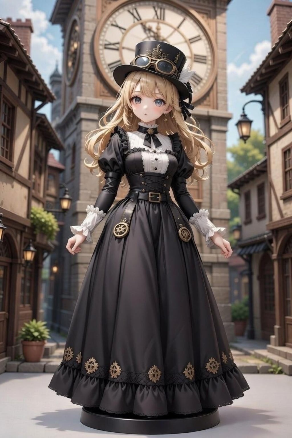 スチームパンク×シルクハット