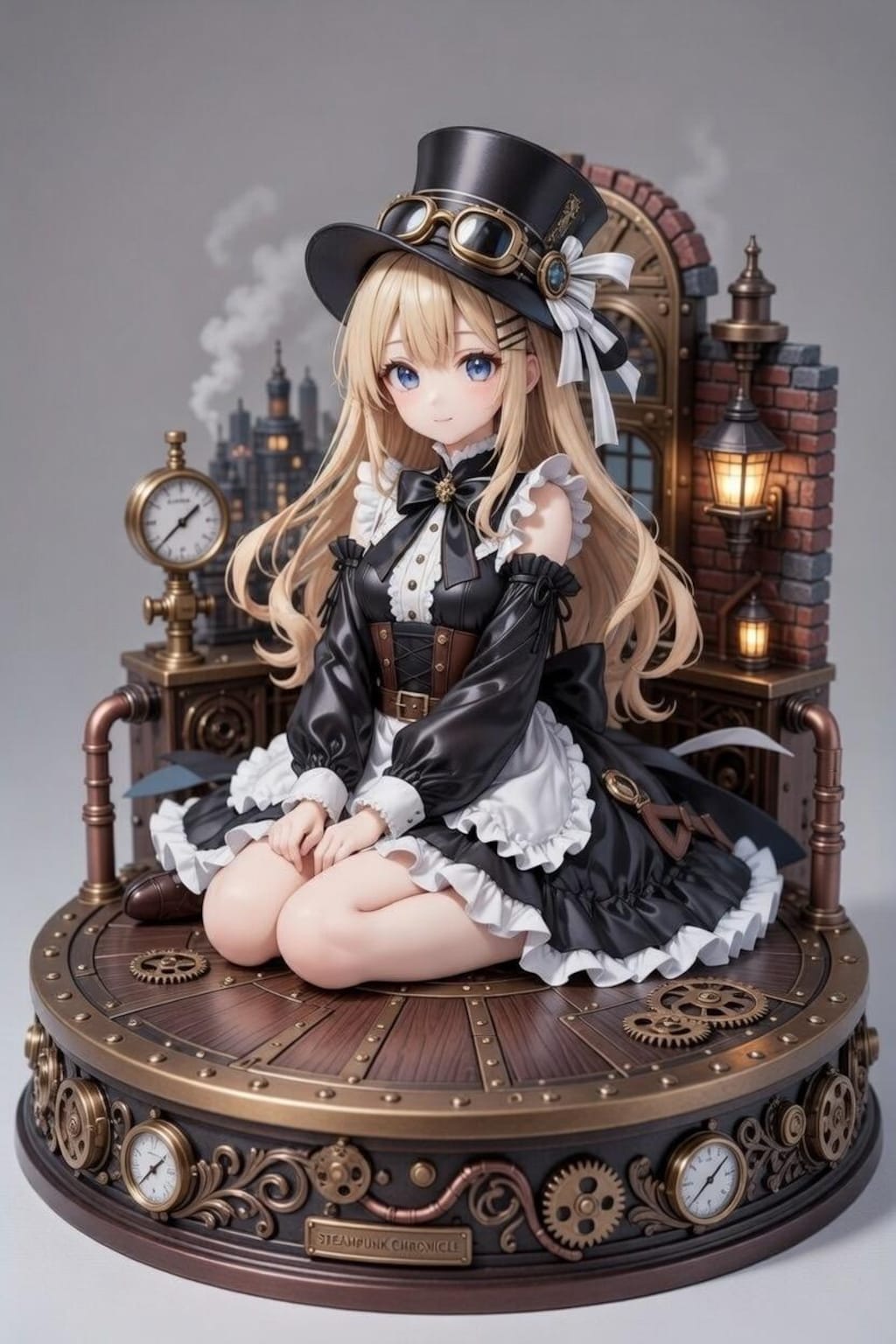 スチームパンク×シルクハット