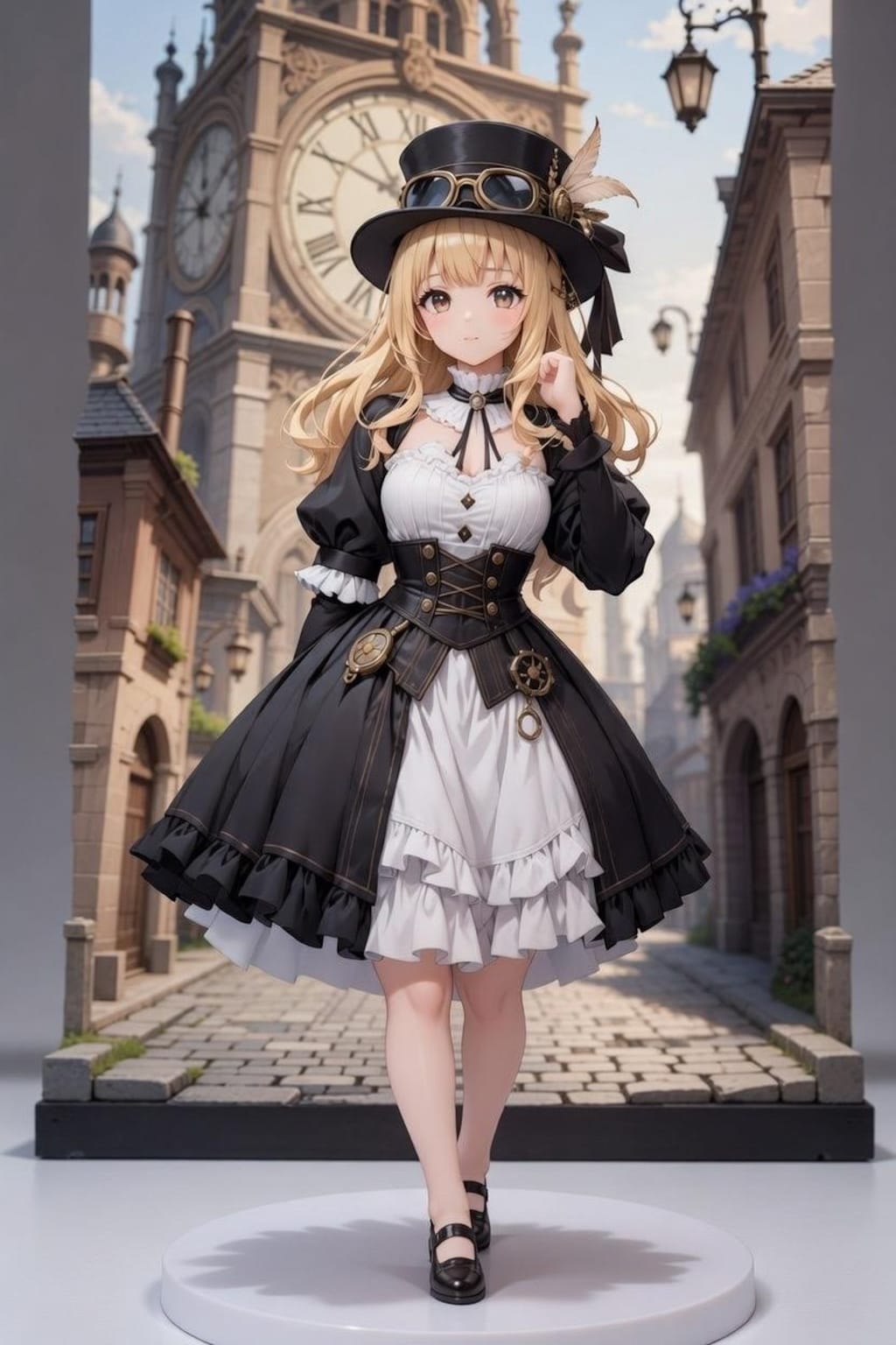 スチームパンク×シルクハット