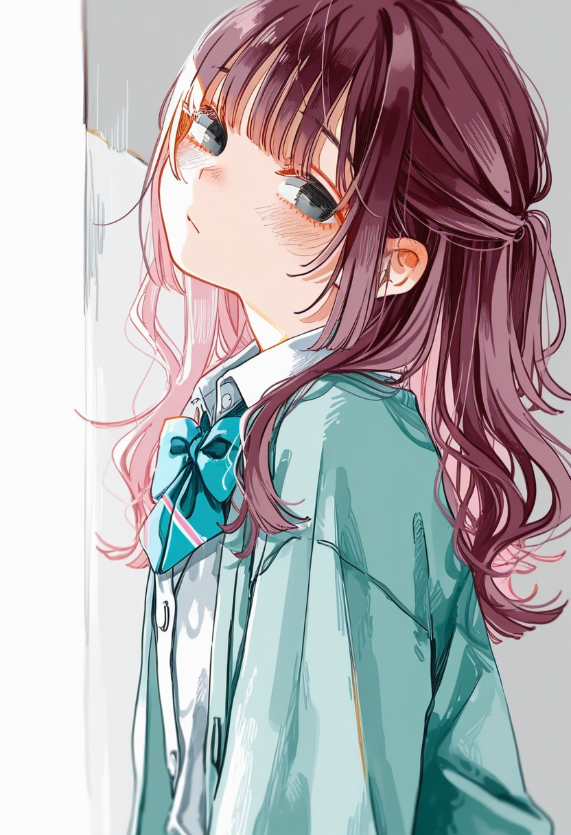 カーディガンが似合う女の子