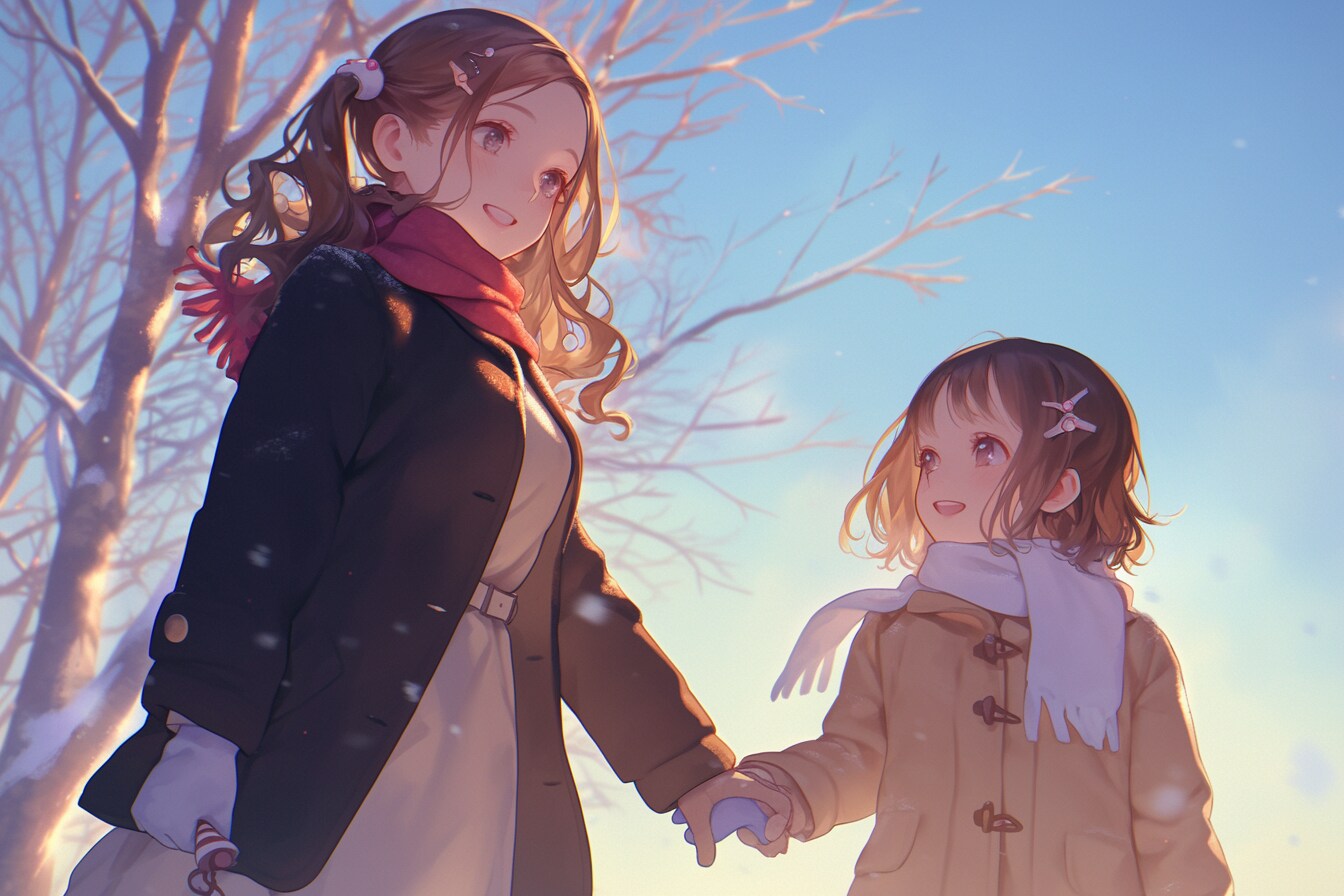 母と娘187 | の人気AIイラスト・グラビア