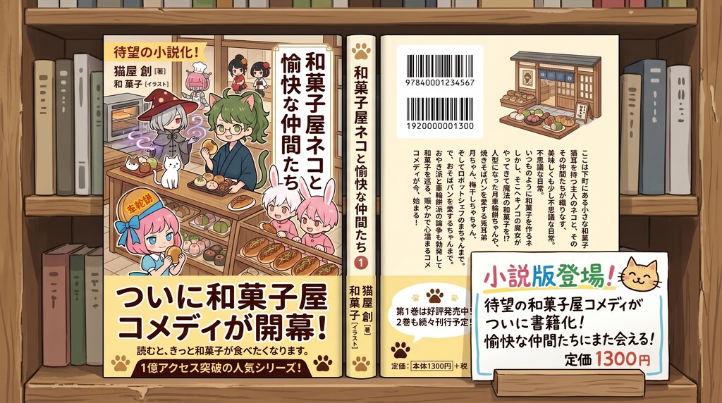 和菓子屋ねことゆかいな仲間たち