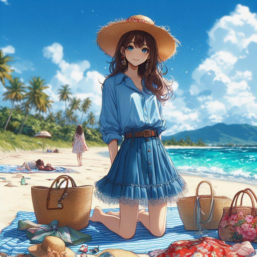 夏 | の人気AIイラスト・グラビア