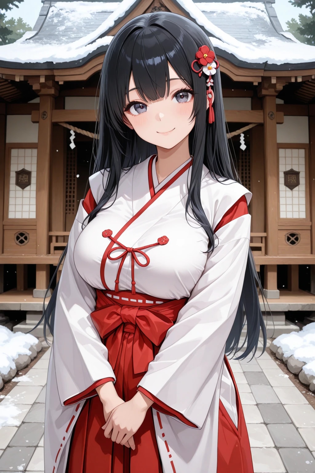 巫女さんと姫初め