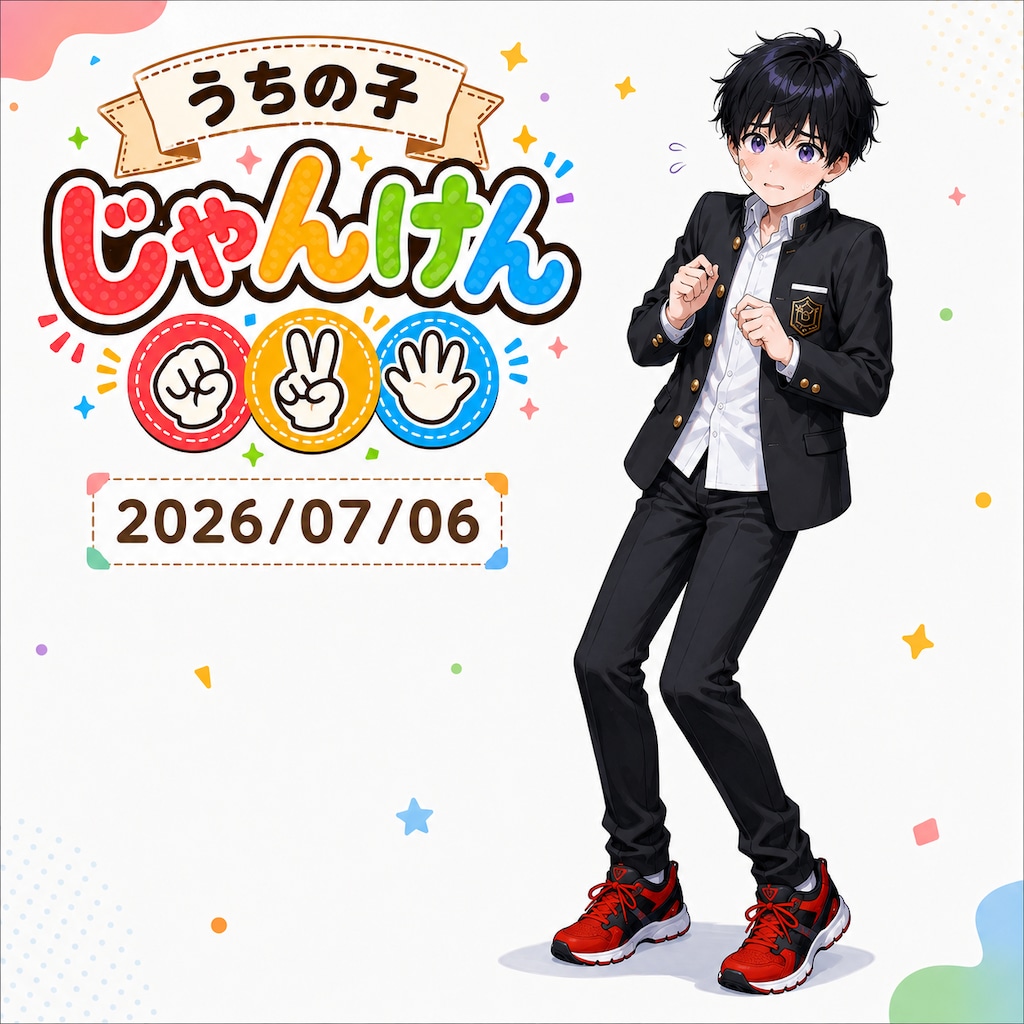 うちの子じゃんけん 2026/07/06