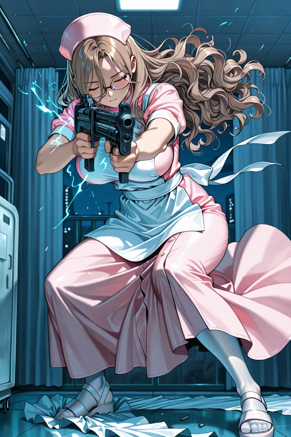 夜勤病闘　　　　　　　　　　　　　　　　　　　　　　　🦐 火車　桜 🦐 （ひぐるま　さくら）１１