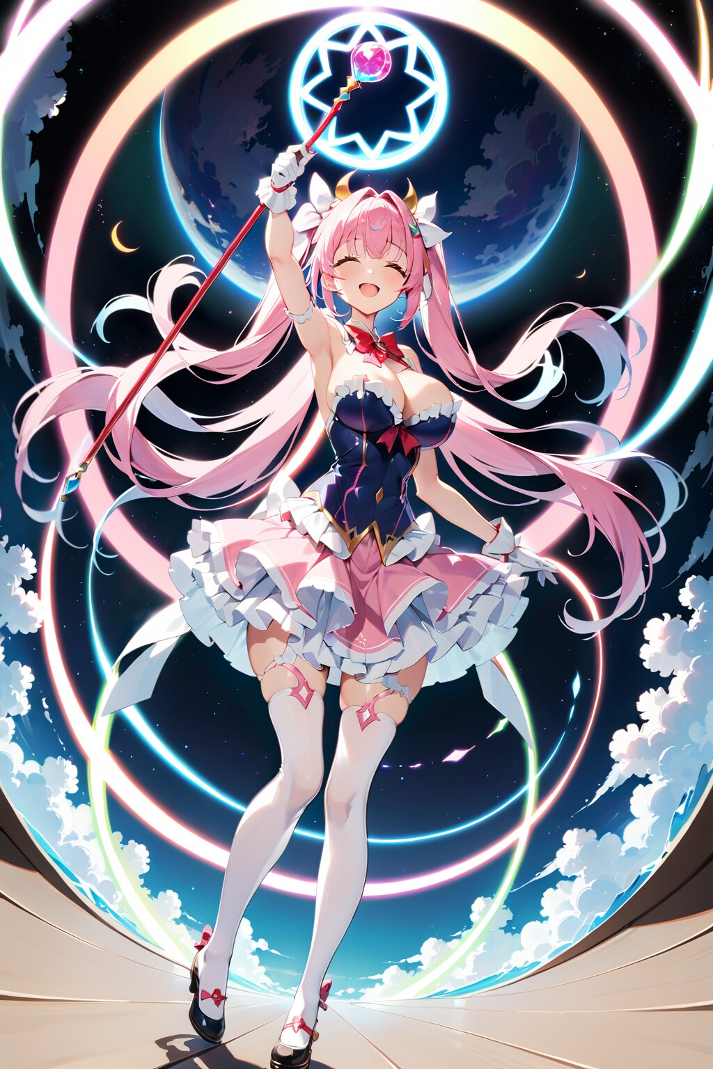 ツインテールの魔法少女