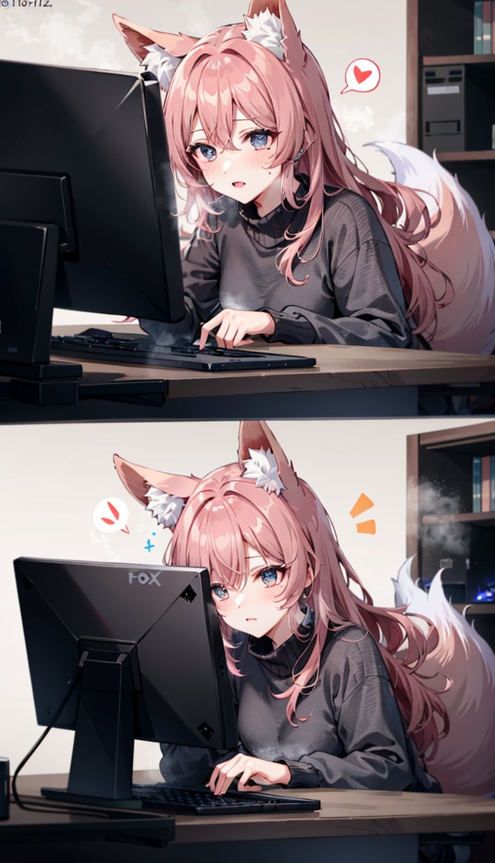 画像を生成する狐