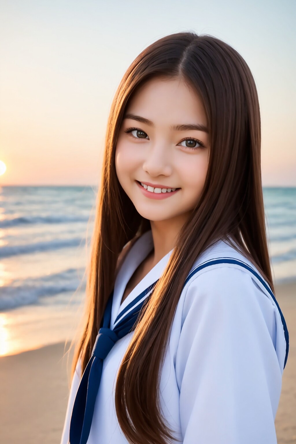 黄昏の彼女７３ | の人気AIイラスト・グラビア