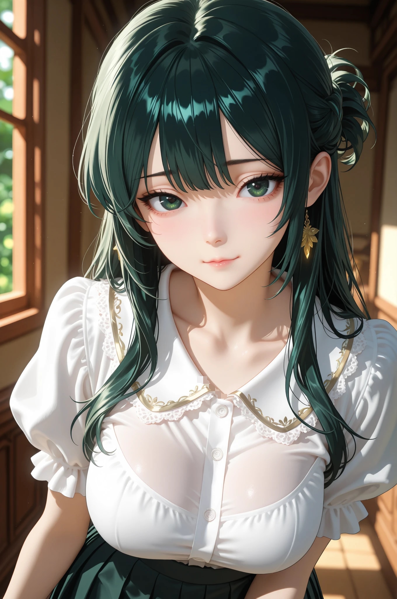 Innocent Collar, Voluptuous Truth: The Ojou-sama’s Embarrassed Exposure