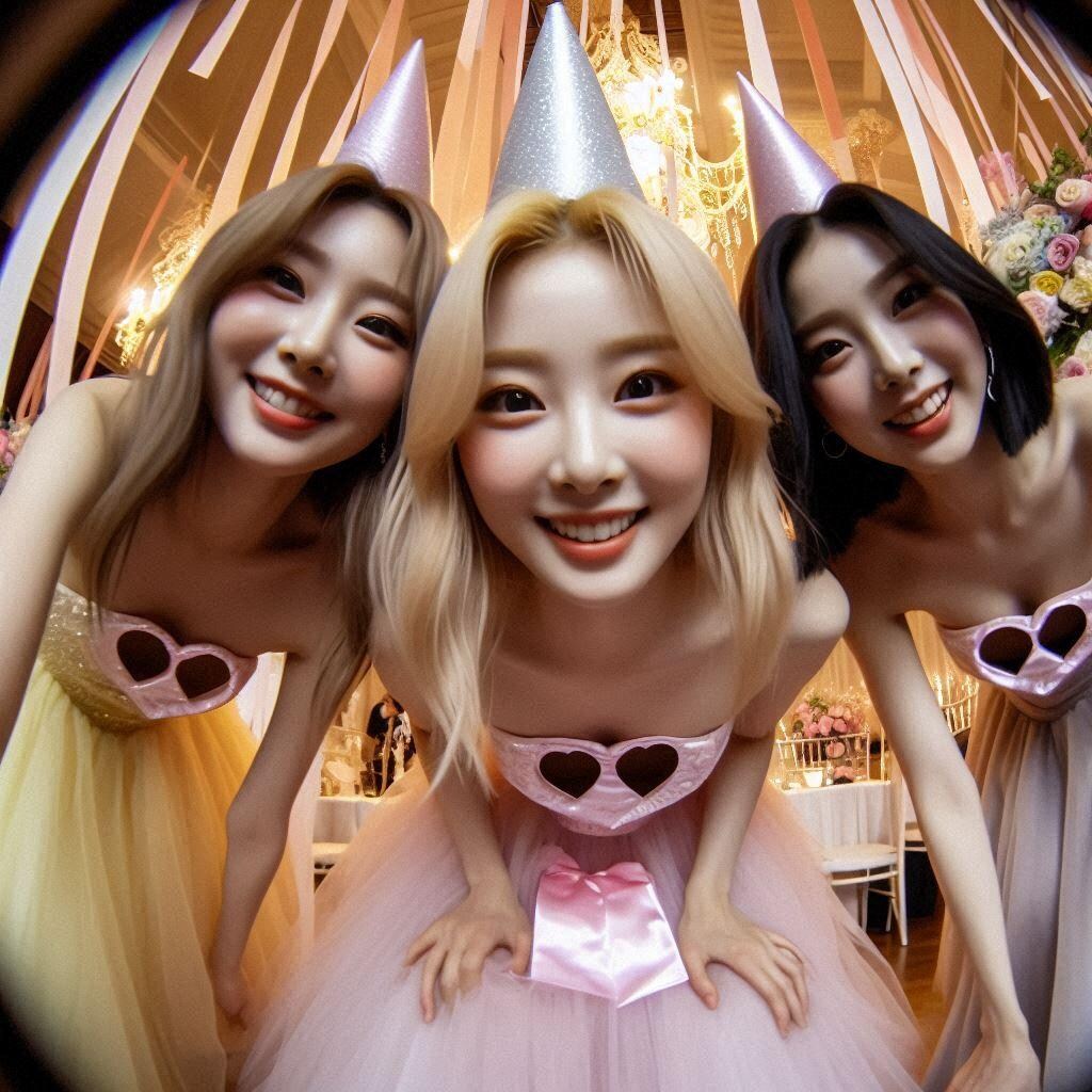 3周年お祝いガールズ
