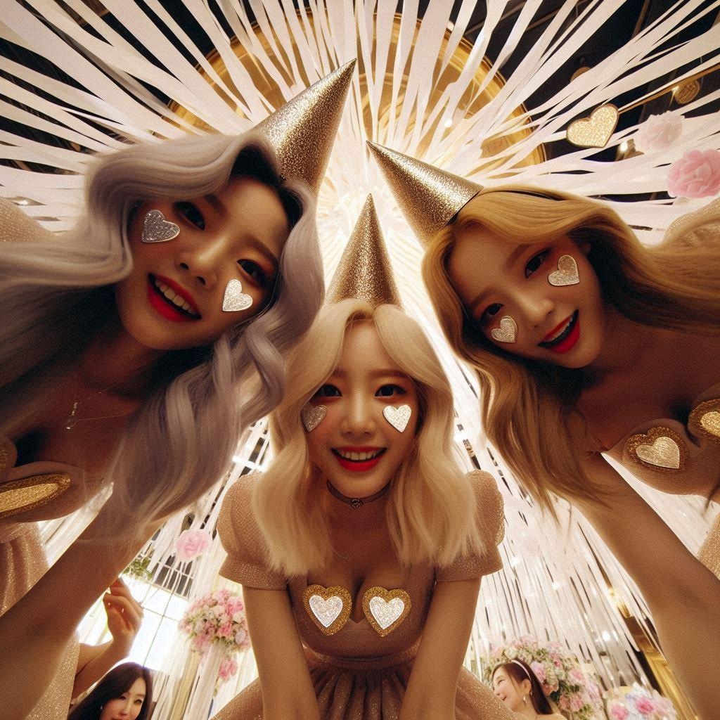 3周年お祝いガールズ