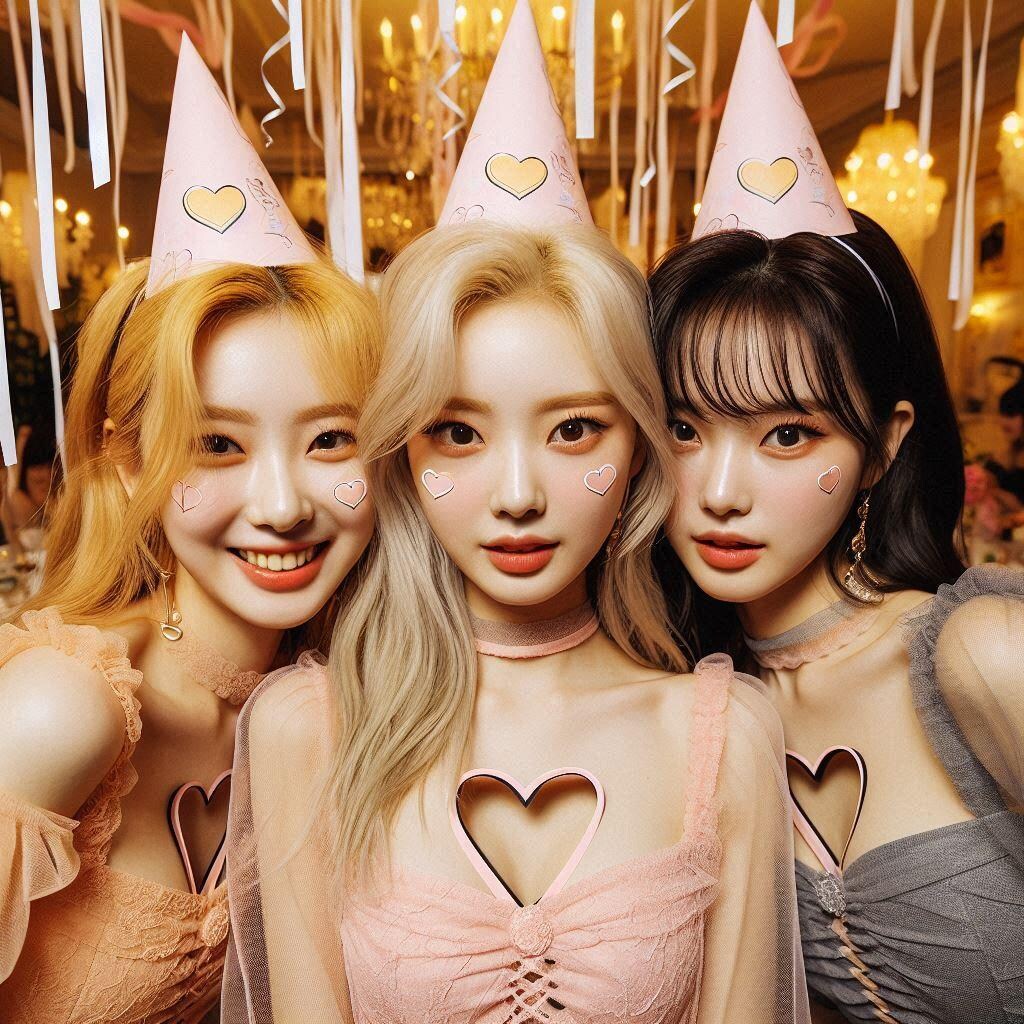 3周年お祝いガールズ