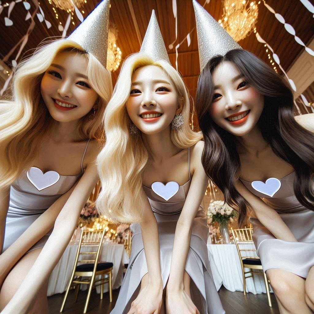 3周年お祝いガールズ