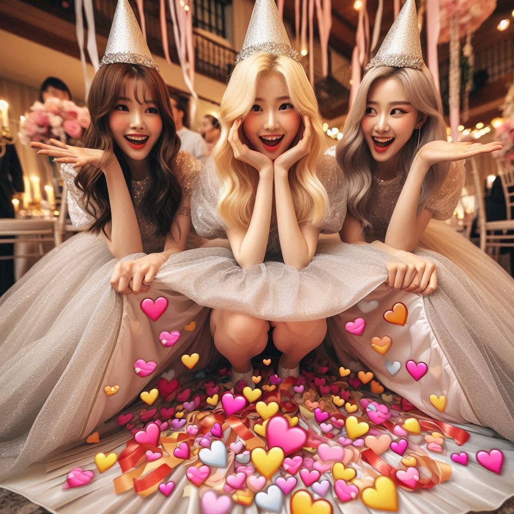 3周年お祝いガールズ