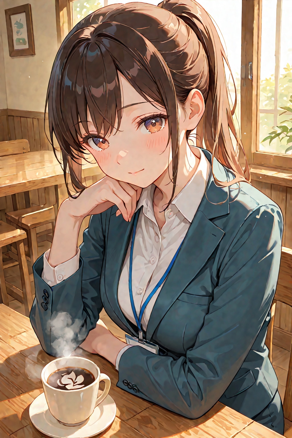 カフェのひと時21