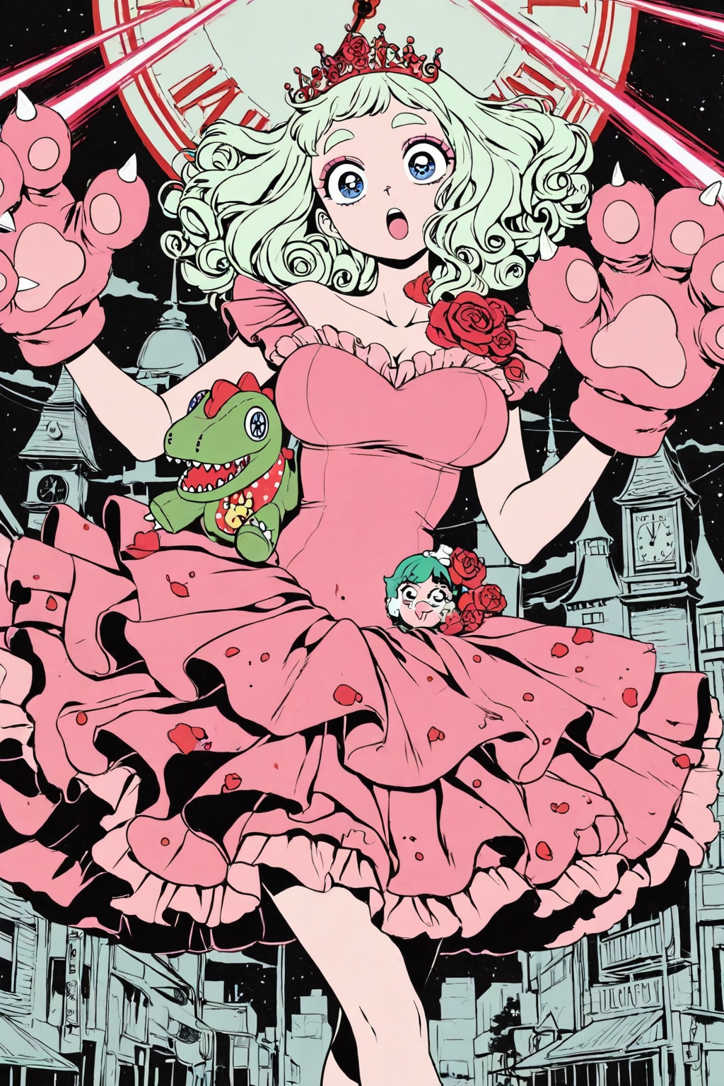 緑髪ちゃん