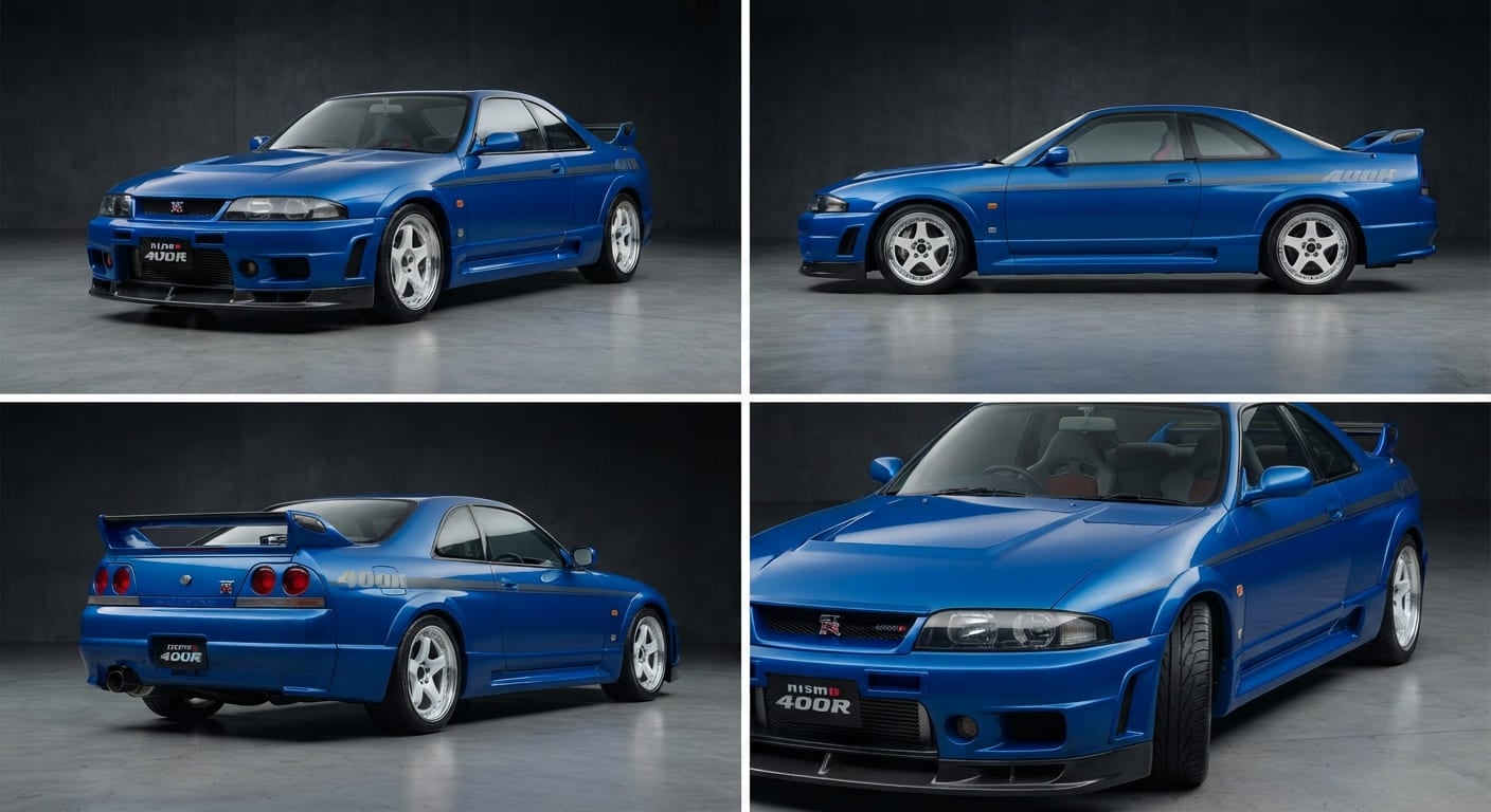 NISMO 400 R ベイサイドマイカブルーメタリック風 | の人気AIイラスト・グラビア