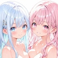 百合ゆり♡(ピンク×ライトブルー) 4枚目