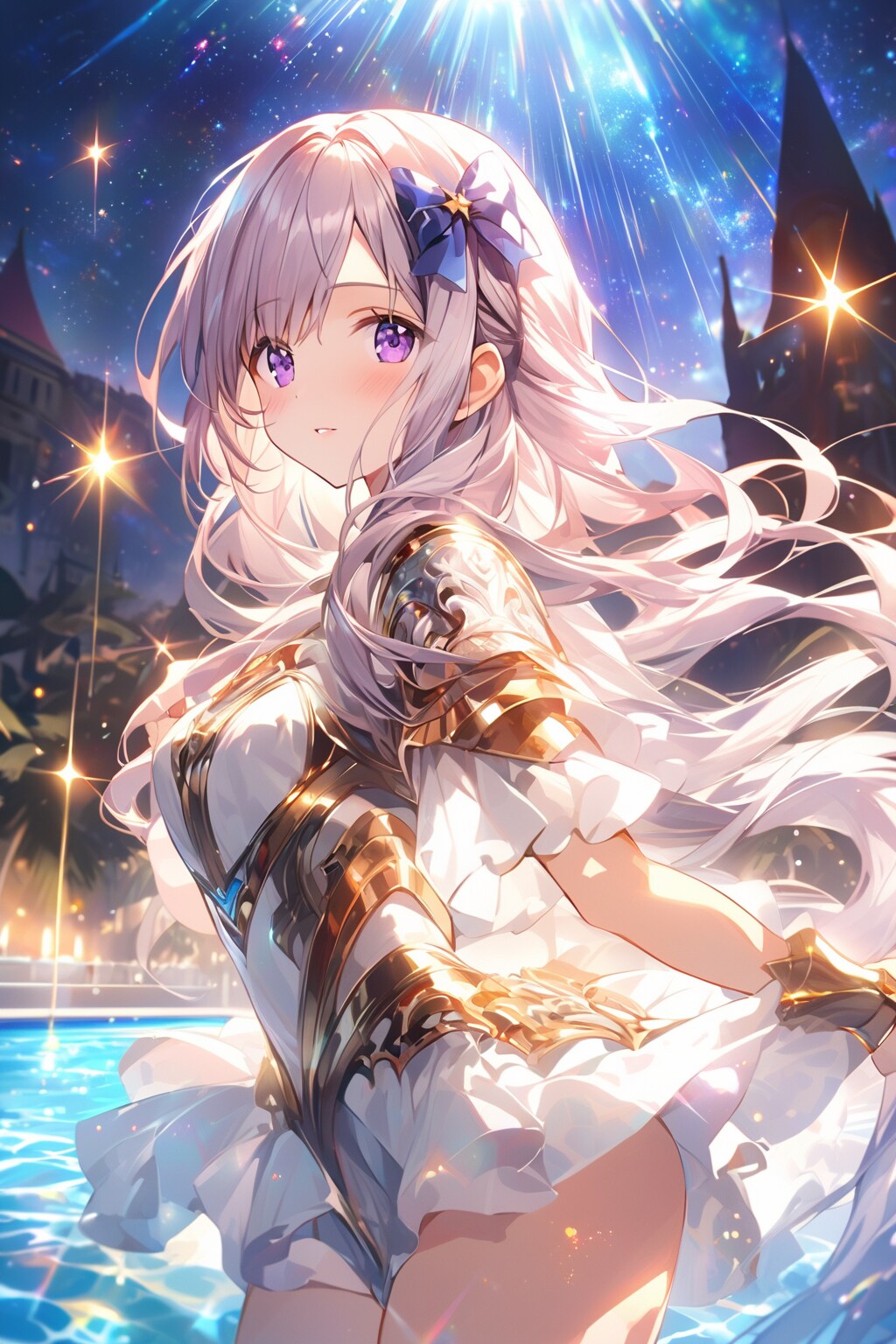 女神アントリュウス軍　アミス姫出陣