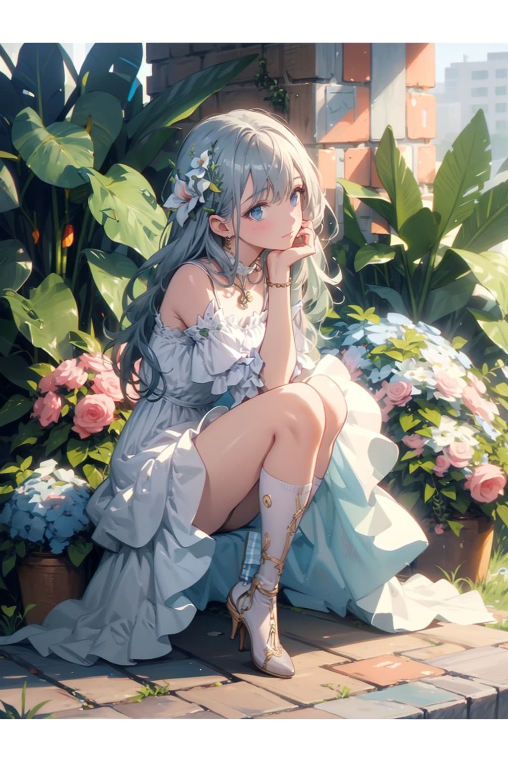 習作（雪の精） | の人気AIイラスト・グラビア