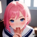 淫乱ピンクちゃんのフェラ 7枚目