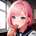 淫乱ピンクちゃんのフェラ 5枚目