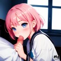 淫乱ピンクちゃんのフェラ 3枚目
