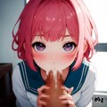淫乱ピンクちゃんのフェラ 10枚目