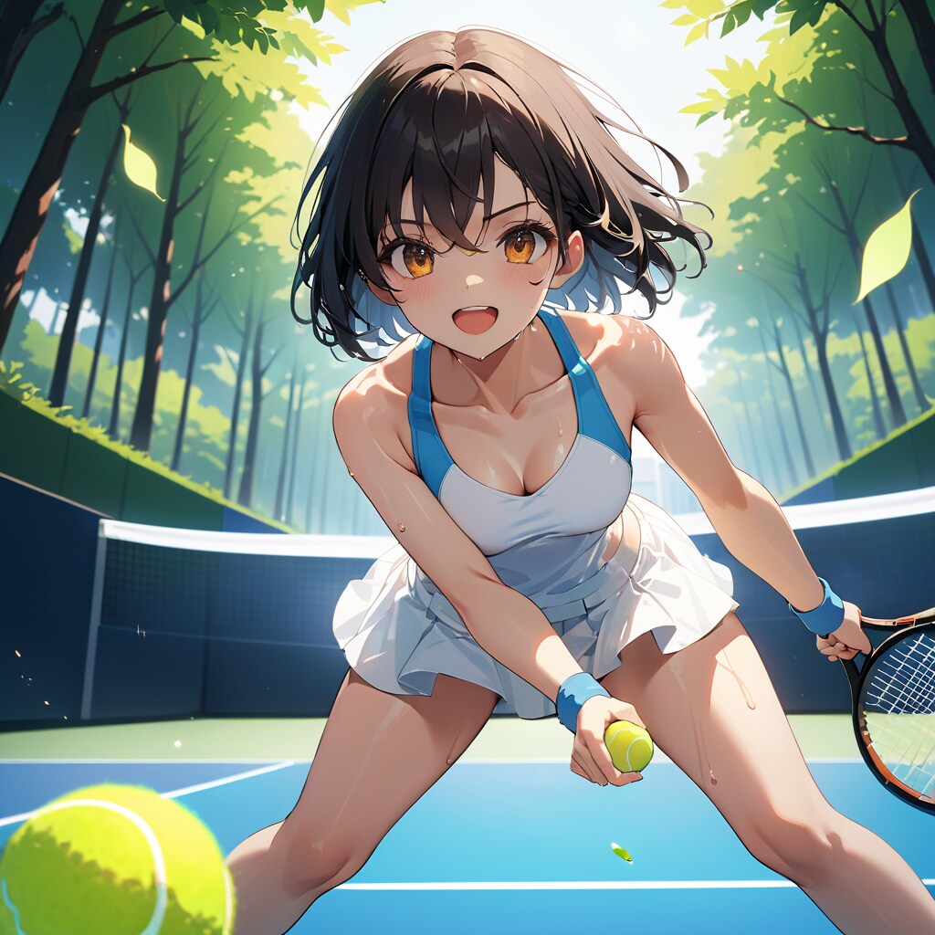 テニスで勝負よ！　EMERALD版