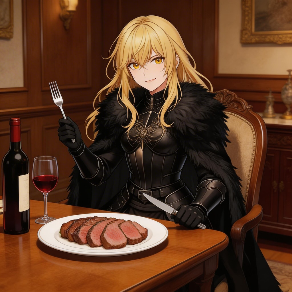 ブロンドの女騎士さん932