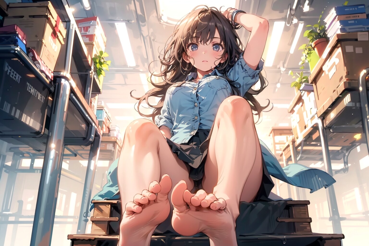 TOPAZで足の裏