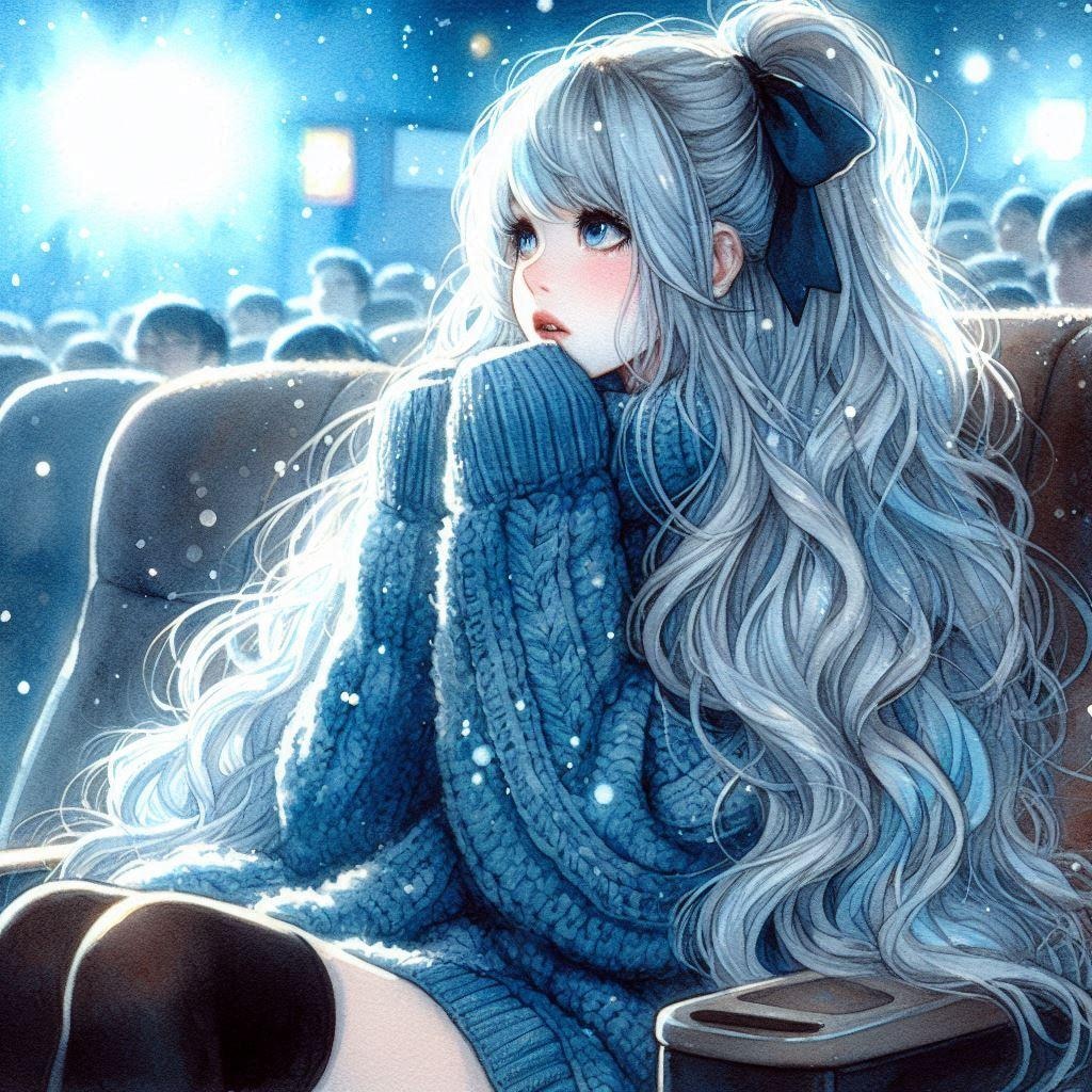 映画をみる休日