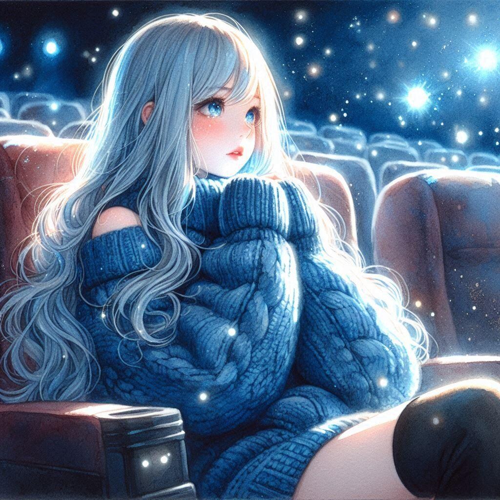 映画をみる休日