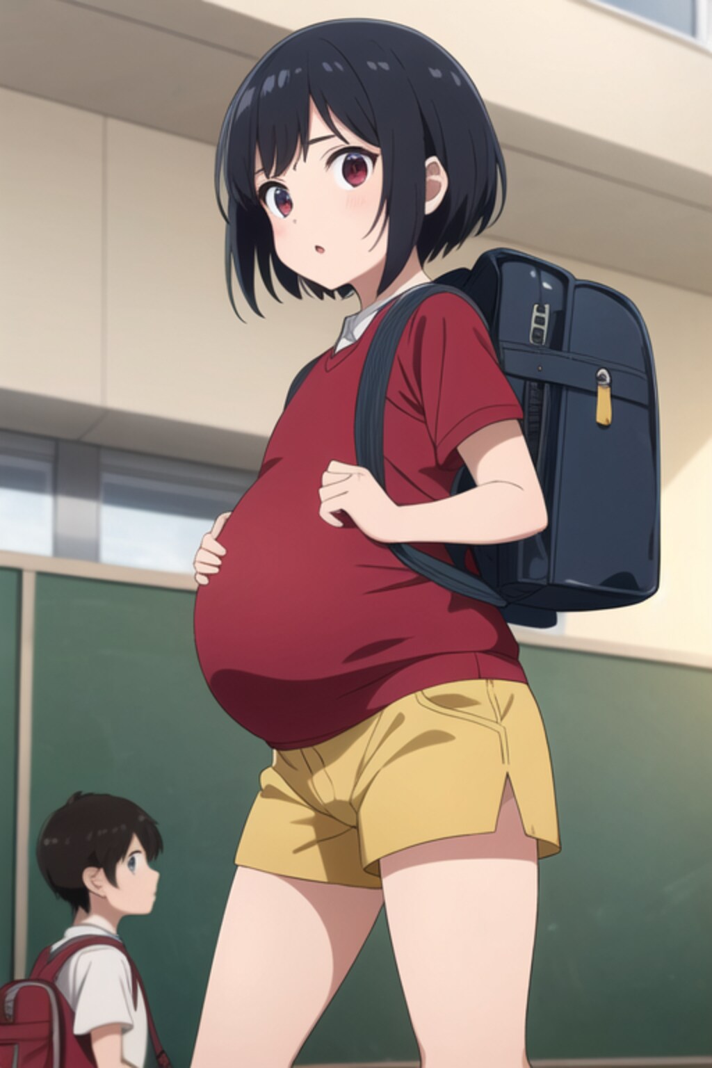 なぜかお腹が大きいクラスの子