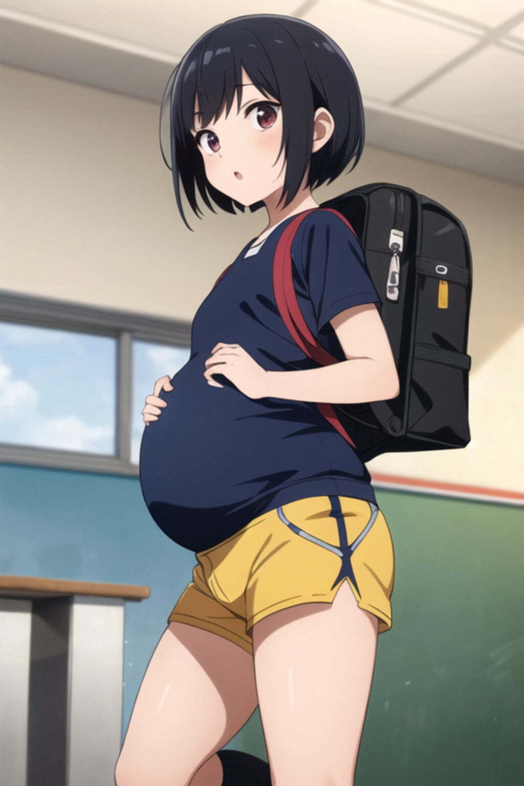 なぜかお腹が大きいクラスの子