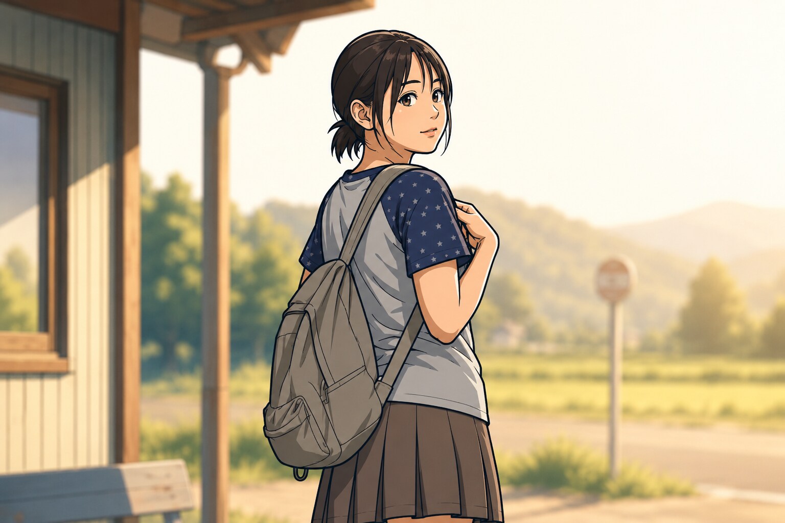 街で見かけたラグランさん | の人気AIイラスト・グラビア