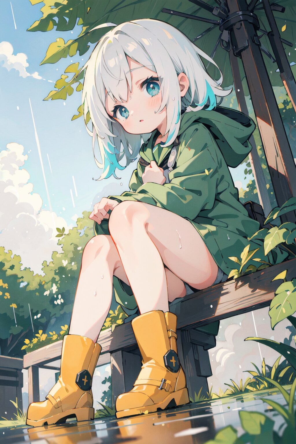 雨2(雨上がり)