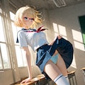 「パ、パンツがみたいだなんて・・・変態すぎるわよ」 3枚目