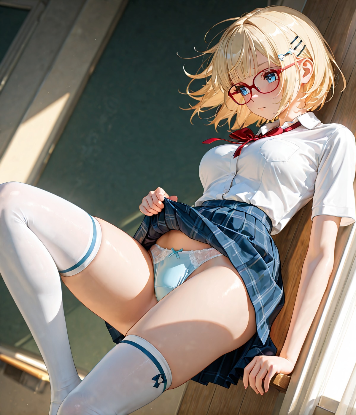 「パ、パンツがみたいだなんて・・・変態すぎるわよ」