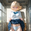 「パ、パンツがみたいだなんて・・・変態すぎるわよ」 6枚目