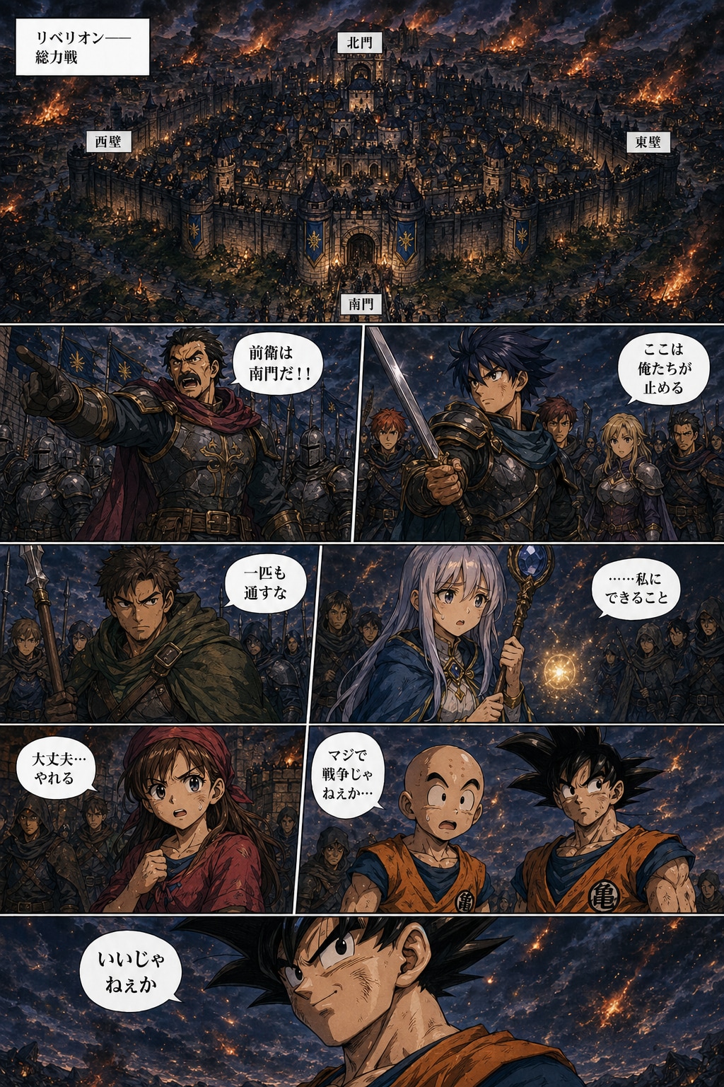 異世界冒険者伝説  第1章 リベリオン防衛戦