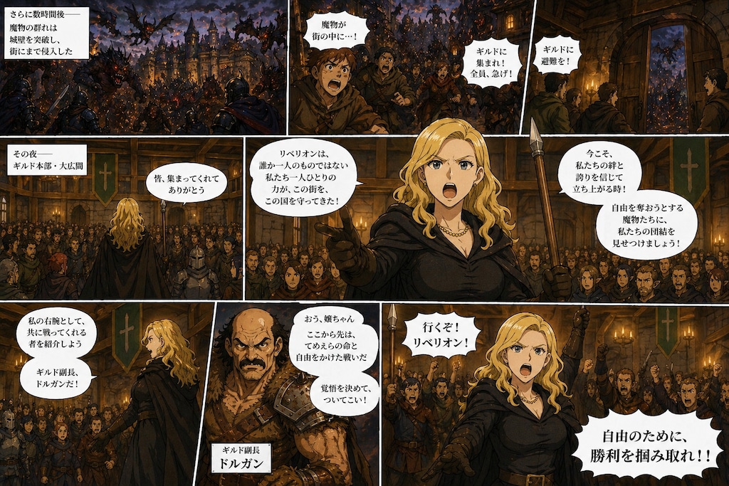 異世界冒険者伝説  第1章 リベリオン防衛戦