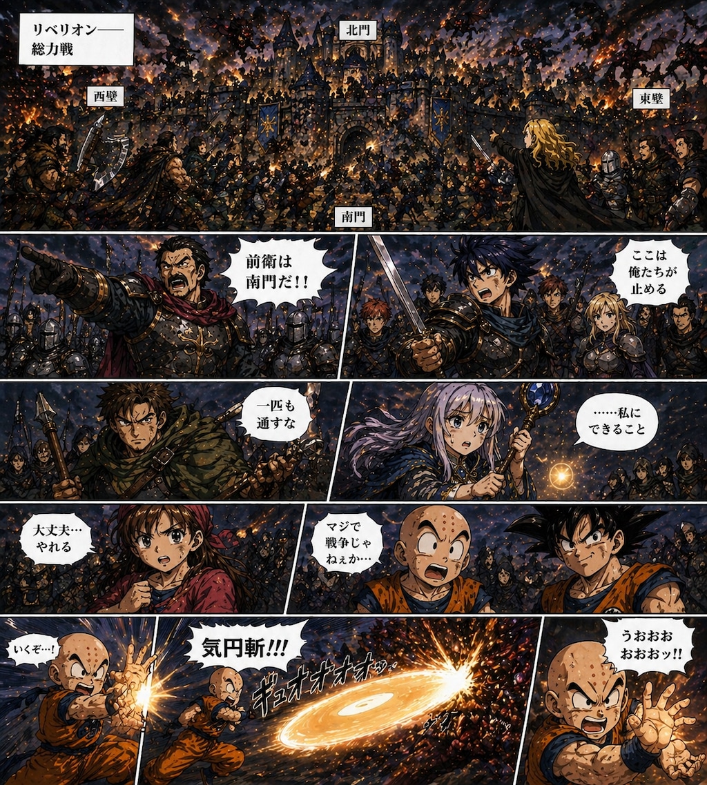 異世界冒険者伝説  第1章 リベリオン防衛戦