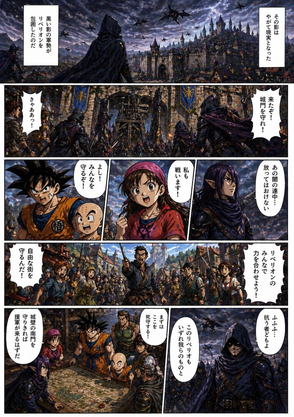 異世界冒険者伝説  第1章 リベリオン防衛戦