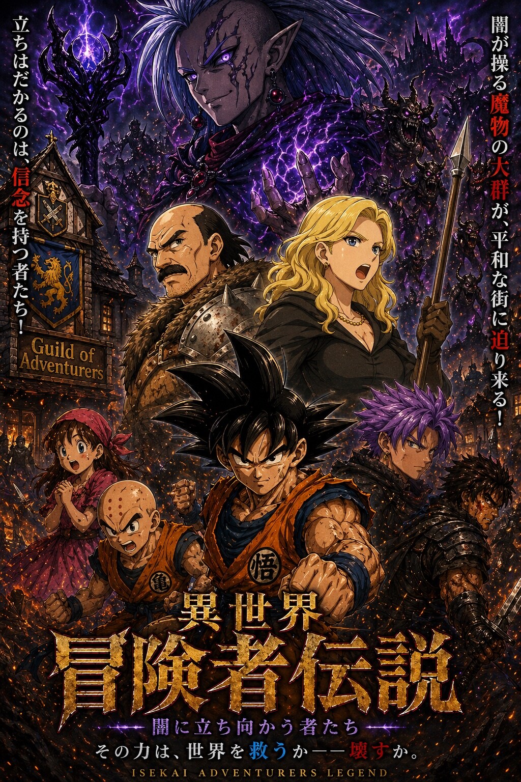異世界冒険者伝説  第1章 リベリオン防衛戦
