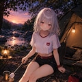 アウトドア企画「キャンプ場でまったり②」 2枚目